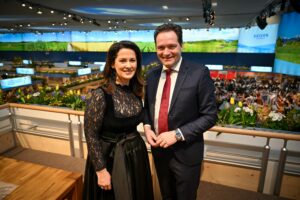 Bayerns Forstministerin Michaela Kaniber und Forstwirtschaftsminister Nobert Totschnig (BML)