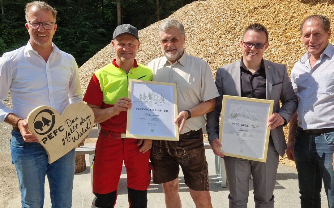 Schnifis setzt Meilenstein: Erste PEFC-Gemeinde in Vorarlberg