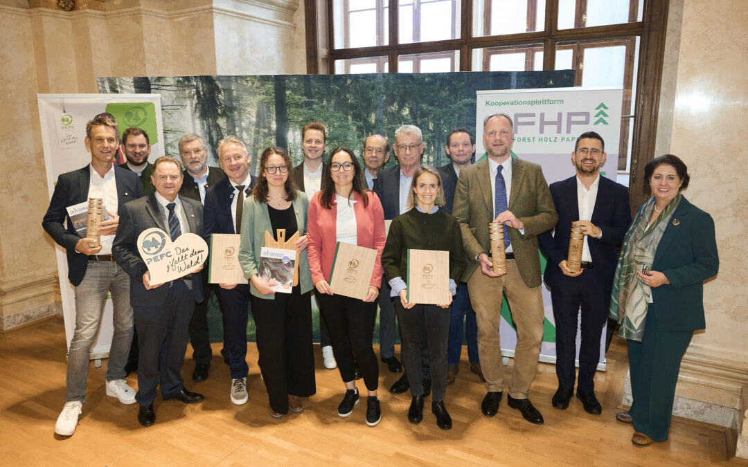 PEFC Awards 2025: Fünf Preisträger ausgezeichnet – Vorbilder für nachhaltige Wald- und Holzwirtschaft