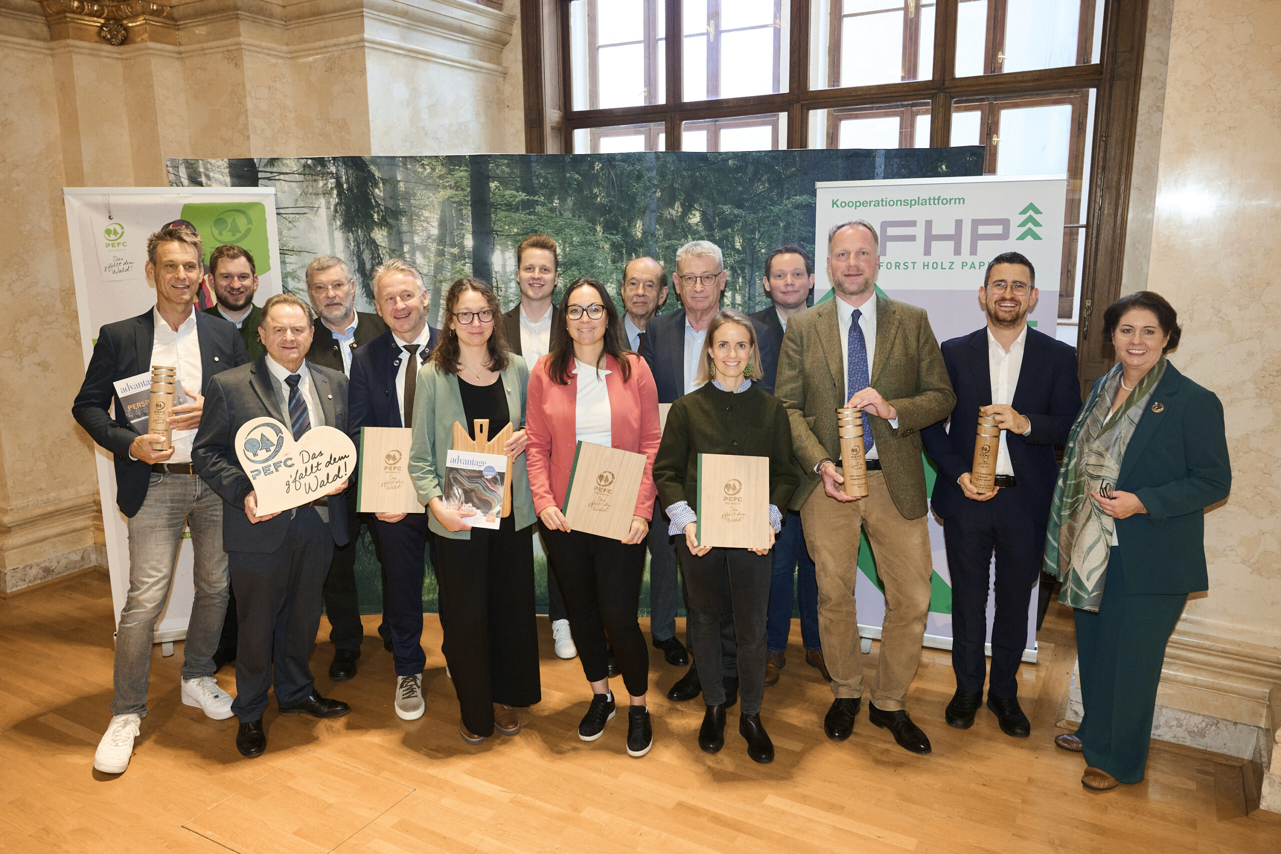 Die PEFC-Award-Gewinner 2025
