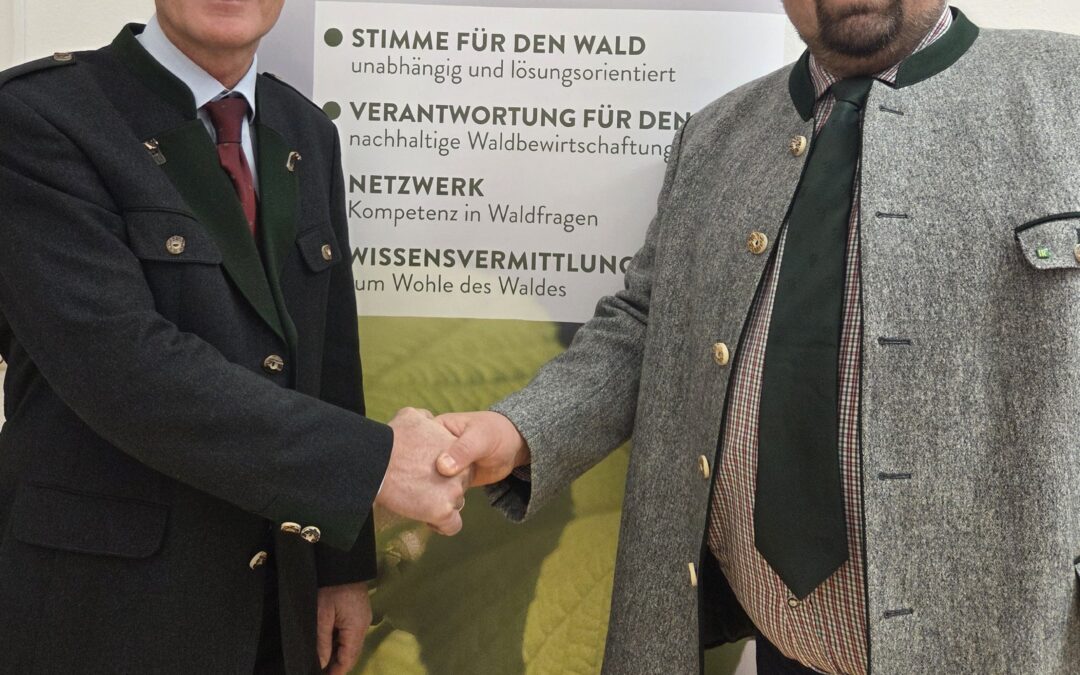 Staffelübergabe im Österreichischen Forstverein – Martin Höbarth übergibt Geschäftsführung an Thomas Leitner