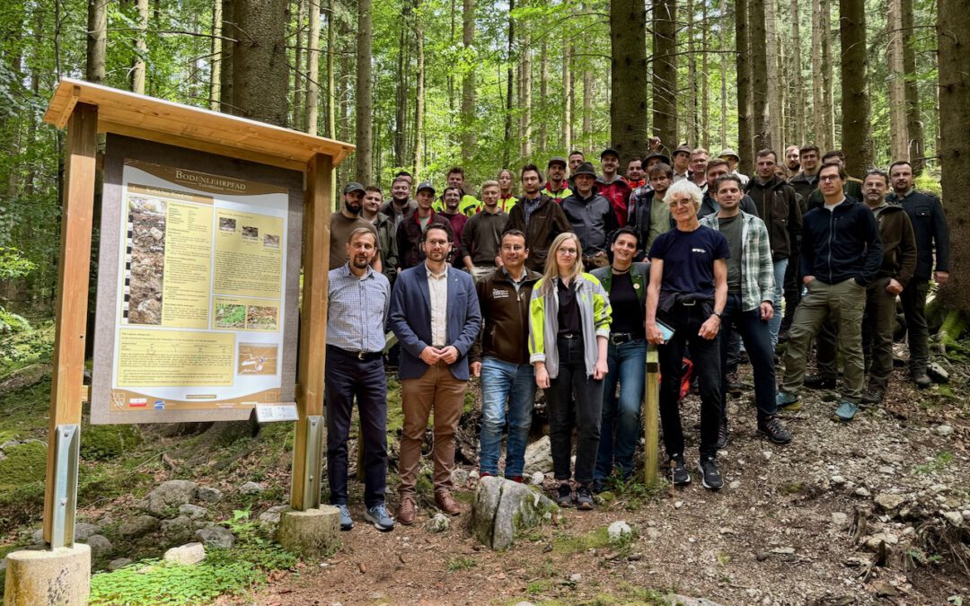 Der Waldbodenlehrpfad Taferlklause erstrahlt in neuem Glanz