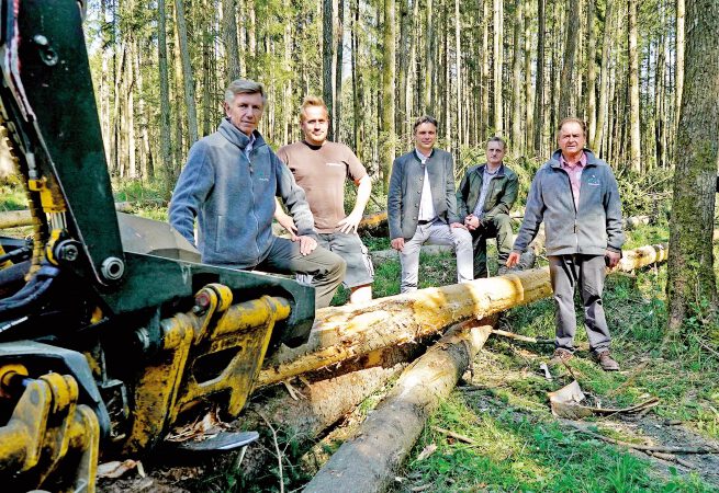 Technik gegen Borkenkäfer nützen